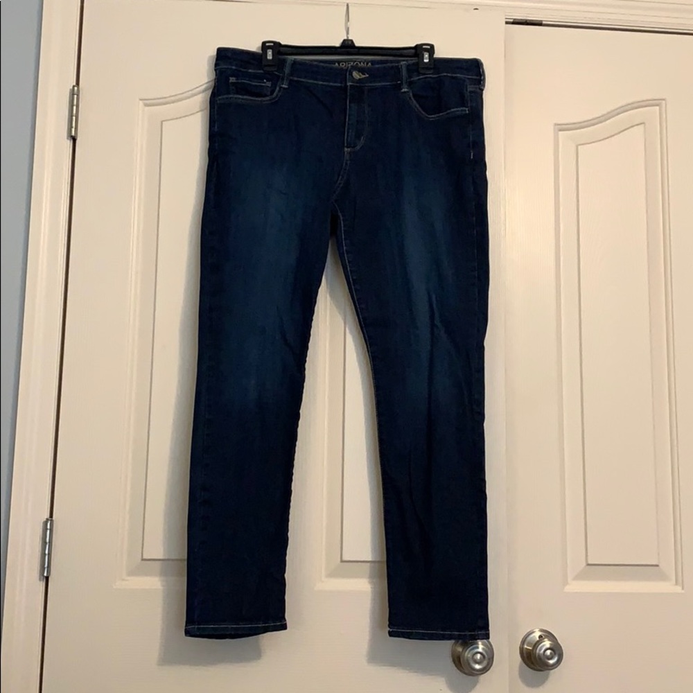 Dark wash jeans